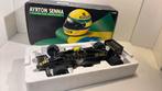 F1 lotus renault 98 T ayrton senna minichamps 1.18, Hobby en Vrije tijd, Modelauto's | 1:18, Ophalen of Verzenden, MiniChamps