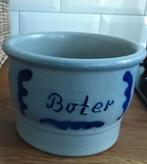 Keulse Boterpot - Handbeschilderd Aardewerk, Gebruikt, Ophalen of Verzenden, Schaal of Schalen, Overige stijlen