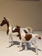Schleich Paarden: 13839 Pintabian Veulen en moeder, Ophalen of Verzenden, Zo goed als nieuw, Jongen of Meisje