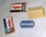 Verzamelen vintage David scheermesjes '50-'60, Verzenden, Persoonlijke verzorging
