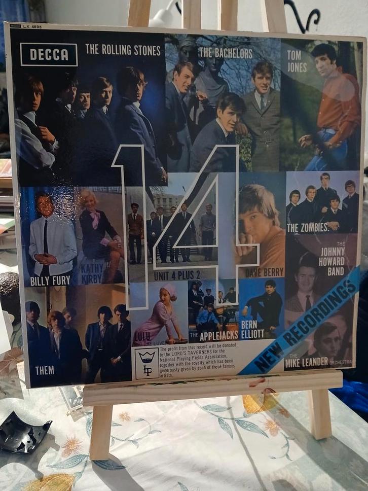 Decca LP - Various Artists - '14', Cd's en Dvd's, Vinyl | Verzamelalbums, Gebruikt, 12 inch, Ophalen of Verzenden