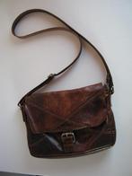 Spikes and sparrow lederen damestas, Ophalen, Gebruikt, Bruin, Schoudertasje