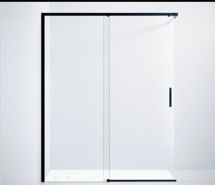 Huppe Vita pure douche schuifwand zwart 120x200  basismodule, Doe-het-zelf en Verbouw, Sanitair, Nieuw, Ophalen
