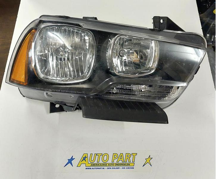 Dodge Charger koplamp 2011-2014, Auto-onderdelen, Verlichting, Amerikaanse onderdelen, Dodge, Gebruikt, Ophalen of Verzenden