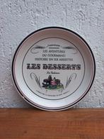 Les desserts bord. Gien France. Le Gourmand. Vintage, Ophalen of Verzenden, Overige stijlen, Bord(en)