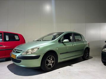 Peugeot 307 1.6 16V 5DRS 2003 Groen LANGE APK beschikbaar voor biedingen