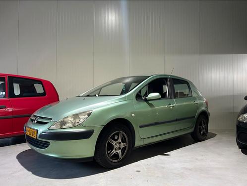 Peugeot 307 1.6 16V 5DRS 2003 Groen LANGE APK, Auto's, Peugeot, Bedrijf, Airbags, Airconditioning, Centrale vergrendeling, Cruise Control