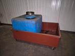 Lekbak met olietank / olievat 200 liter, Ophalen of Verzenden