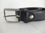 Leren heren riem zwart (95/110), Geen merk, Ophalen of Verzenden, Riem of Ceintuur, Gedragen