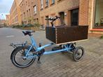 Elektrische Chike e-cargobike bakfiets, Fietsen en Brommers, Fietsen | Bakfietsen, Huif, Zo goed als nieuw, 2 kinderen, Fietsfabriek