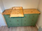 Ikea Hemnes commode ladekast - groen met gouden knopjes, Ophalen, Gebruikt, 50 tot 70 cm, 100 cm of meer