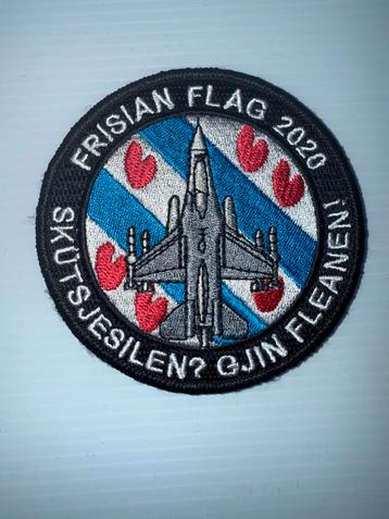 Frisian Flag 2020 Patch - Luchtmacht Embleem beschikbaar voor biedingen
