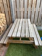 Picknicktafel voor kinderen, Tuin en Terras, Picknicktafels, Ophalen of Verzenden, Zo goed als nieuw, Rechthoekig