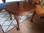 mahonie tafel, diam 84 cm,d hoog 56 cm, Ophalen