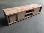 Tv kast teak, Huis en Inrichting, Kasten | Televisiemeubels, Ophalen, Teakhout, Zo goed als nieuw, 200 cm of meer