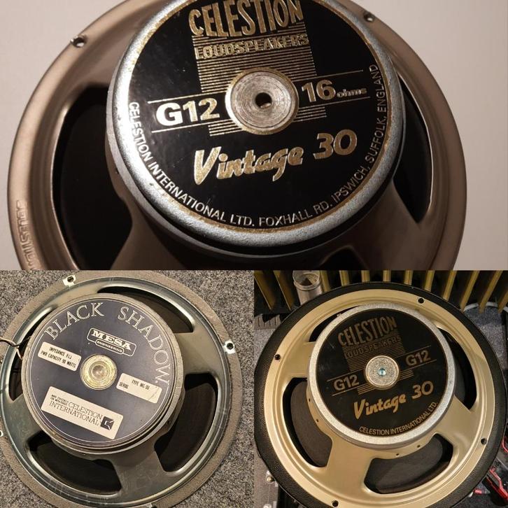 3 celestion speakers TE KOOP!, Muziek en Instrumenten, Instrumenten | Onderdelen, Zo goed als nieuw, Elektrische gitaar, Ophalen