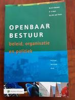 M.J.W. van Twist - Openbaar Bestuur, M.J.W. van Twist; P. 't Hart; M.A.P. Bovens, Ophalen of Verzenden, Zo goed als nieuw