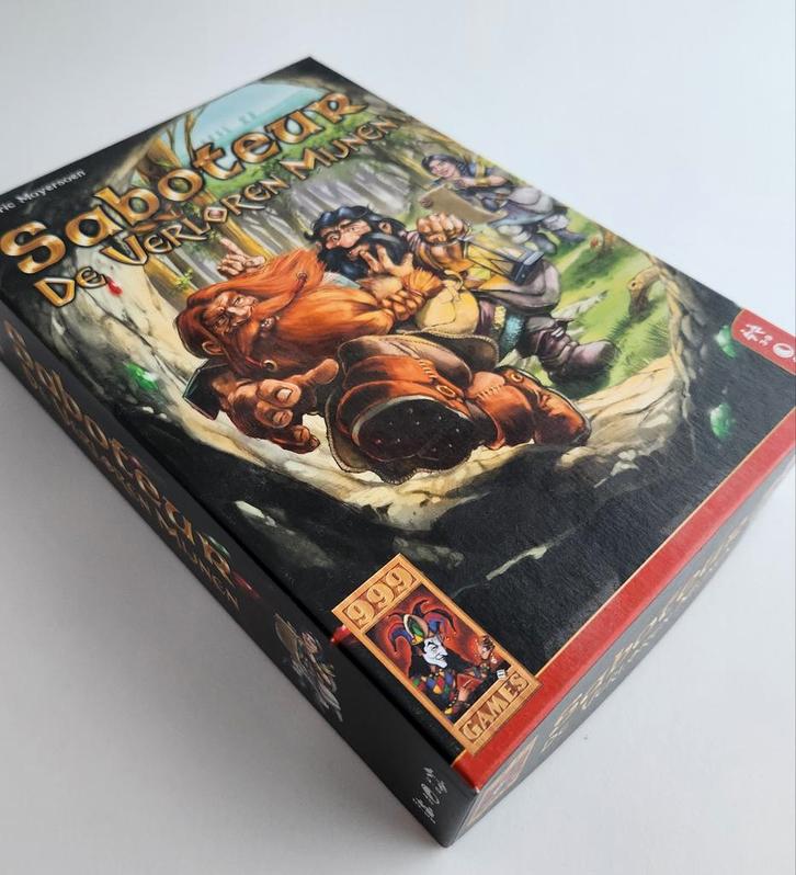 Saboteur: De Verloren Mijnen, Hobby en Vrije tijd, Gezelschapsspellen | Bordspellen, Zo goed als nieuw, Drie of vier spelers, Vijf spelers of meer