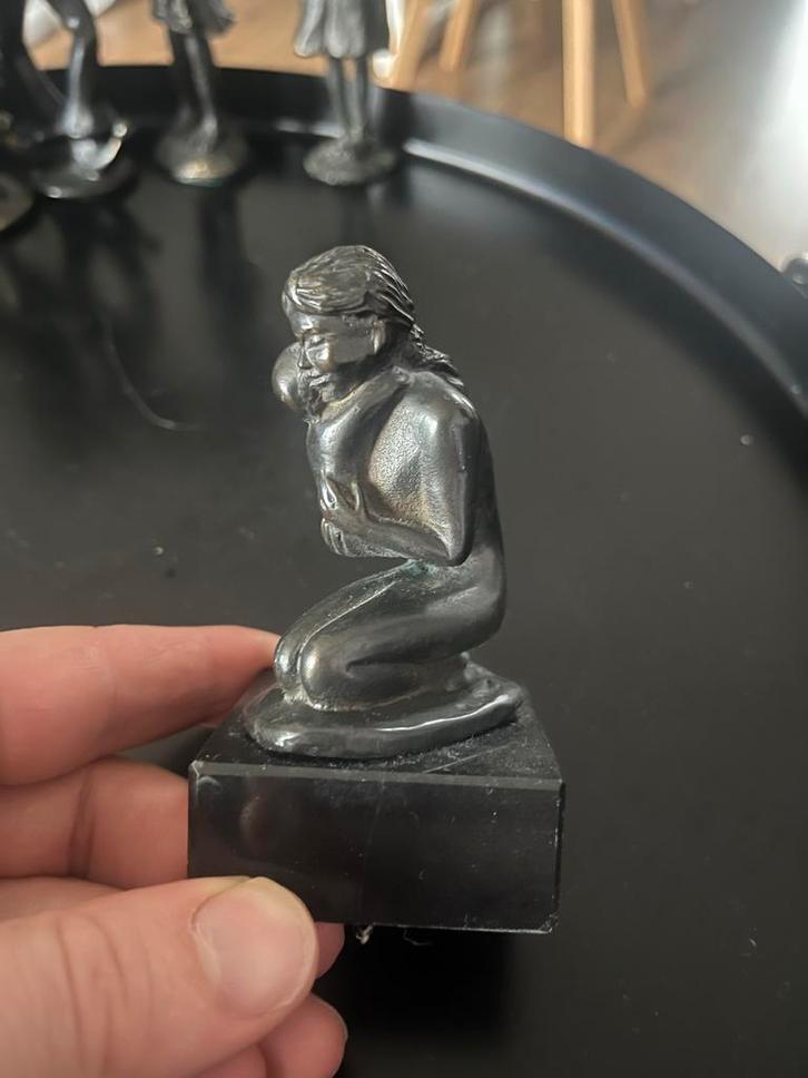 Corry Ammerlaan Beeldje - Moeder en Kind, Antiek en Kunst, Kunst | Beelden en Houtsnijwerken, Ophalen