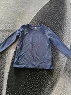 Blauw effen shirt maat 62 hh, Kinderen en Baby's, Babykleding | Maat 62, Hema, Onbekend, Ophalen of Verzenden, Zo goed als nieuw