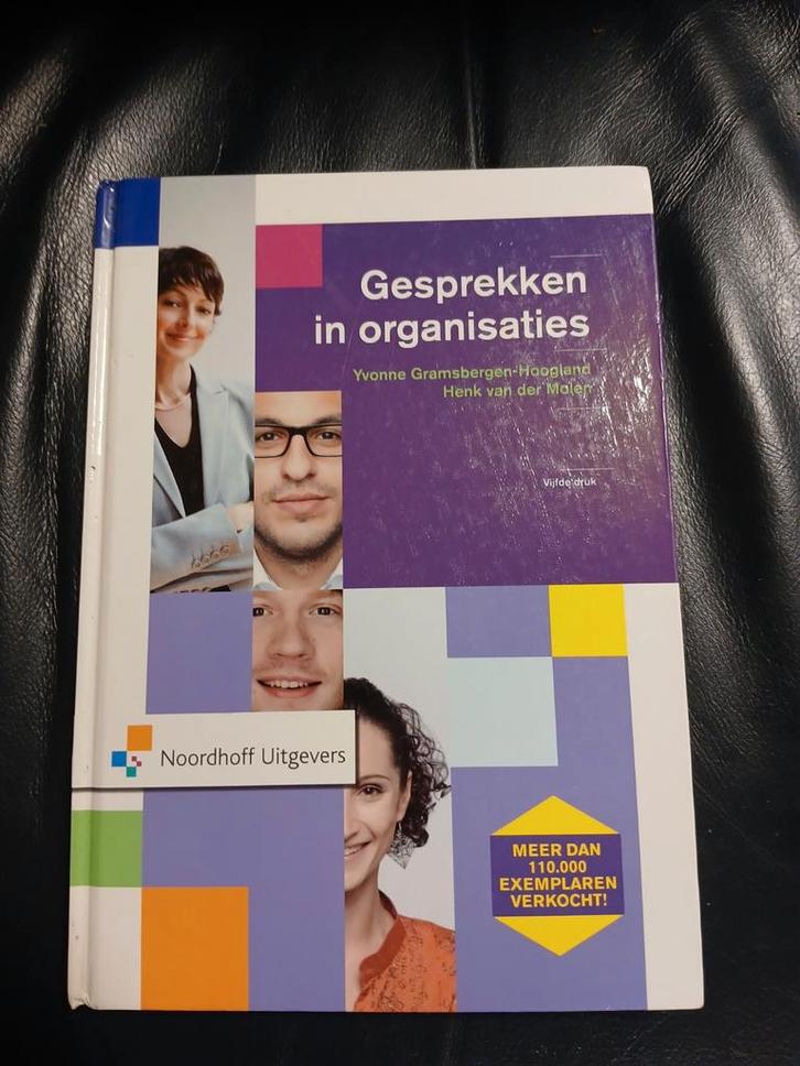Gesprekken in organisaties - Gramsbergen, Boeken, Studieboeken en Cursussen, Gelezen, HBO, Ophalen of Verzenden