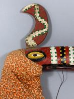 180845 Afrikaans Bozo vogel marionet uit Mali, Antiek en Kunst, Ophalen of Verzenden