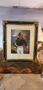 Hond in uniform Baroque lijst XXL, Ophalen