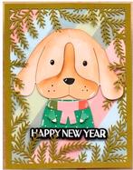 snijmallen Hondje (zonder kerstmuts) NIEUW, Ophalen of Verzenden, Nieuw, Fantasie, Pons of Mal