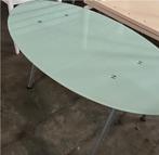 Ikea galant melkglas bureau of tafel 100 bij 175, Ophalen, Zo goed als nieuw