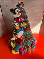 Disney Mickey, Donald & Goofy ‘kerstboom’ koekjes/snoep Pot, Ophalen of Verzenden, Mickey Mouse, Zo goed als nieuw, Servies