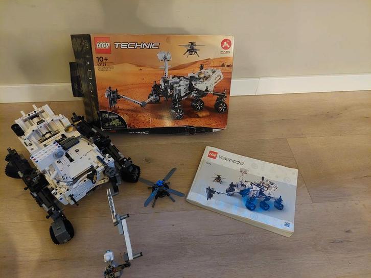 LEGO Technic 42158 Mars Rover Perseverance, Kinderen en Baby's, Speelgoed | Duplo en Lego, Gebruikt, Lego, Complete set, Ophalen of Verzenden