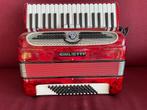 Kleine italiaanse Giulietti accordeon . 72 bas . Licht ., Muziek en Instrumenten, Accordeons, Overige merken, Gebruikt, 72-bas