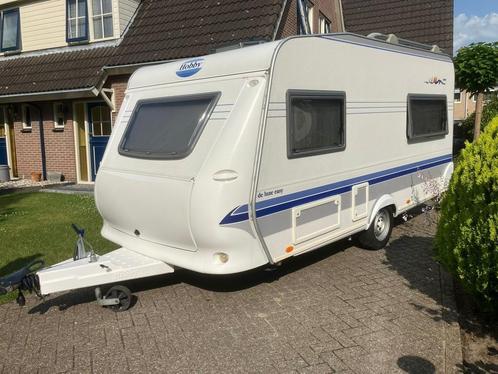 Hobby 440 SF De luxe easy – Bouwjaar 2003 – Zeer nette staat, Caravans en Kamperen, Caravans, Particulier, tot en met 4, 750 - 1000 kg