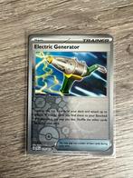 Electric Generator Reverse Holo 79/165 Pokemon Paldean Fates, Hobby en Vrije tijd, Verzamelkaartspellen | Pokémon, Nieuw, Foil