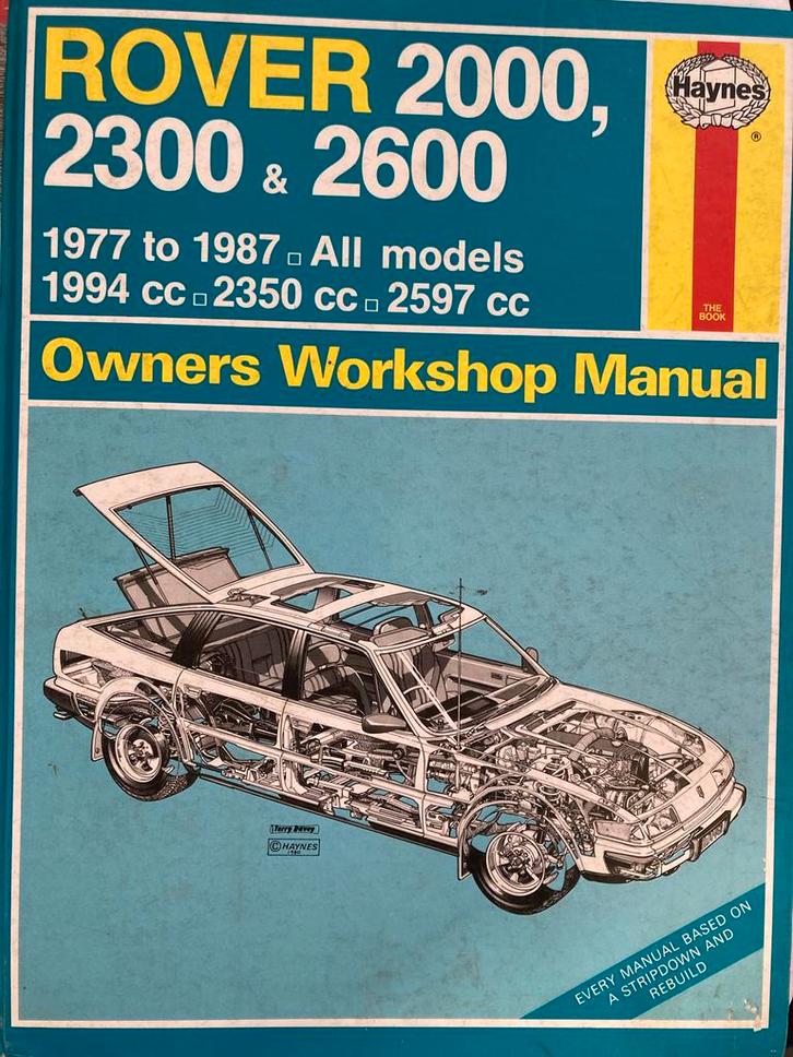 Haynes Werkplaatshandboek Rover 2000, 2300 & 2600, Auto diversen, Handleidingen en Instructieboekjes, Verzenden