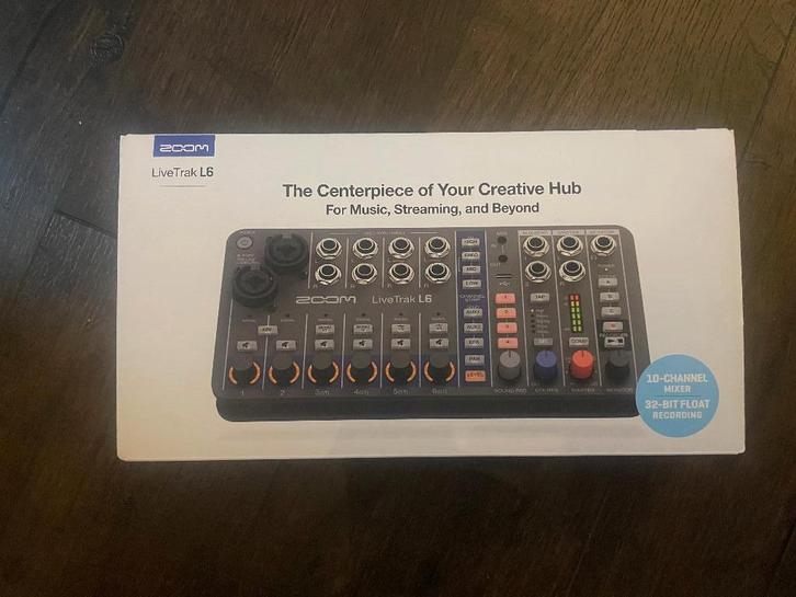 Zoom Livetrak L6, Audio, Tv en Foto, Professionele Audio-, Tv- en Video-apparatuur, Zo goed als nieuw, Audio, Ophalen of Verzenden