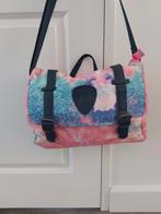 Nieuw! Vingino vittoria schoudertas tas roze blauw met rits,, Minder dan 30 cm, Blauw, Nieuw, Ophalen of Verzenden