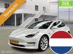 Tesla Model 3 Long Range AWD - Trekhaak - FSD - 90 % SOH, 27 €/maand, 514 km, Zwart, Wit