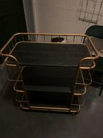 Zg Broodkar met 3 planken op wielen. Metaalrek, Ophalen, Gebruikt