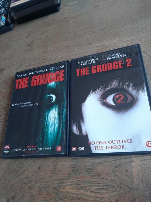 The Grudge 1 en 2 dvd's. Sarah Michelle Gellar uit Buffy., Cd's en Dvd's, Dvd's | Horror, Zo goed als nieuw, Spoken en Geesten