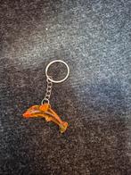 oranje dolfijn sleutelhanger, Ophalen of Verzenden, Zo goed als nieuw