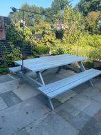 Picknickbank met opklapbare bankjes, Tuin en Terras, Picknicktafels, Ophalen, Gebruikt, Rechthoekig