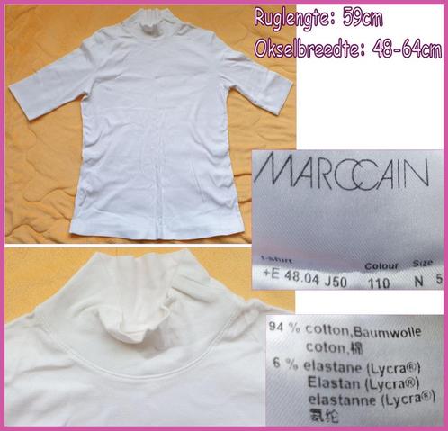 MARC CAIN/ MARCCAIN wit coltruitje maat N5_L nieuw, Kleding | Dames, T-shirts, Nieuw, Maat 38/40 (M), Wit, Korte mouw, Ophalen of Verzenden