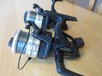 2 shimano 4500 baitrunner molens + 35oo lijn, Ophalen, Zo goed als nieuw, Molen