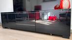 IKEA BESTA BURS TV meubel glanzend zwart, Ophalen, Gebruikt, IKEA BESTA BURS, 150 tot 200 cm