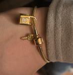 Pandora bedel armband, Sieraden, Tassen en Uiterlijk, Armbanden, Ophalen of Verzenden, Zo goed als nieuw, Goud