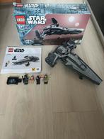 Lego star wars set 75383 reddish brown beard qui -gon jinn, Ophalen of Verzenden, Zo goed als nieuw, Actiefiguurtje