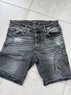 George zwarte korte spijker denim mt 33, Ophalen of Verzenden, Zo goed als nieuw, Zwart, W33 - W34 (confectie 48/50)