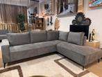 Hoekbank Hadjar 260x205 Direct/Leverbaar/Enschede E-7183, Hout, 250 tot 300 cm, #Hoekbank#Loungebank#Modern#Grijs#Meubel#Goedkoop