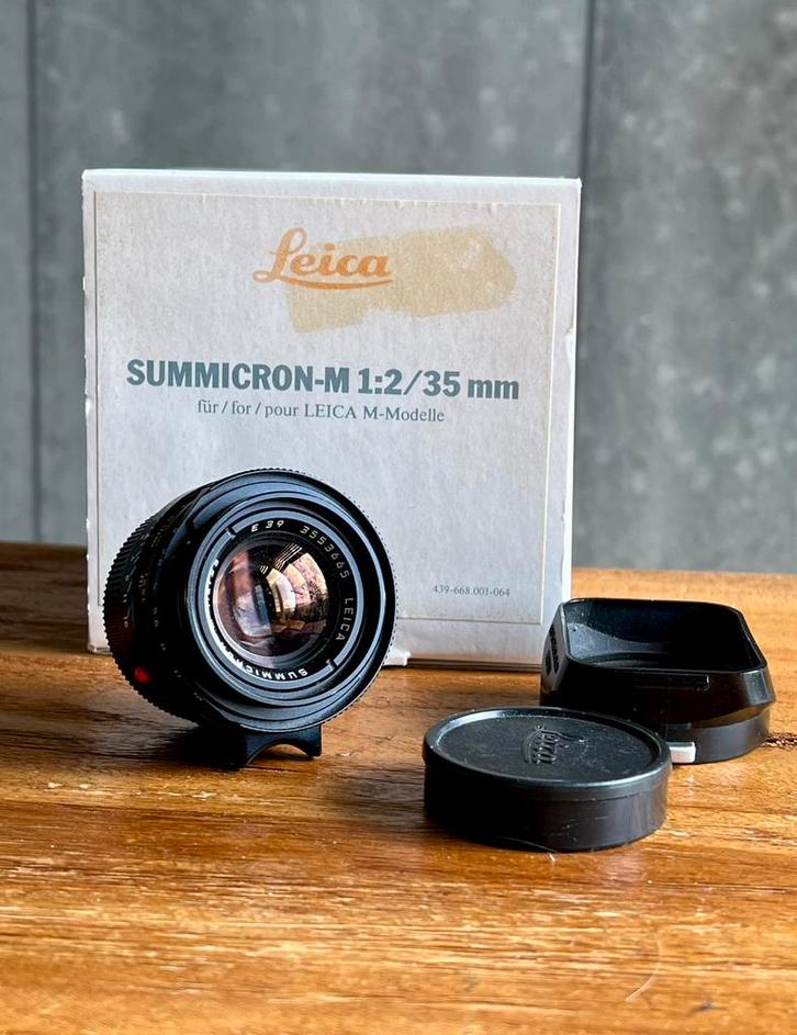 Leica Summicron M 35mm f2.0 Type IV (KOB) Germany, Audio, Tv en Foto, Fotografie | Lenzen en Objectieven, Gebruikt, Groothoeklens